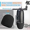 Blue Yeti X Shock Mount, Alloy Microphone Shockmount Reduces Vibration and Shock Noise Matching Boom Arm Mic Stand by YOUSHARES #1