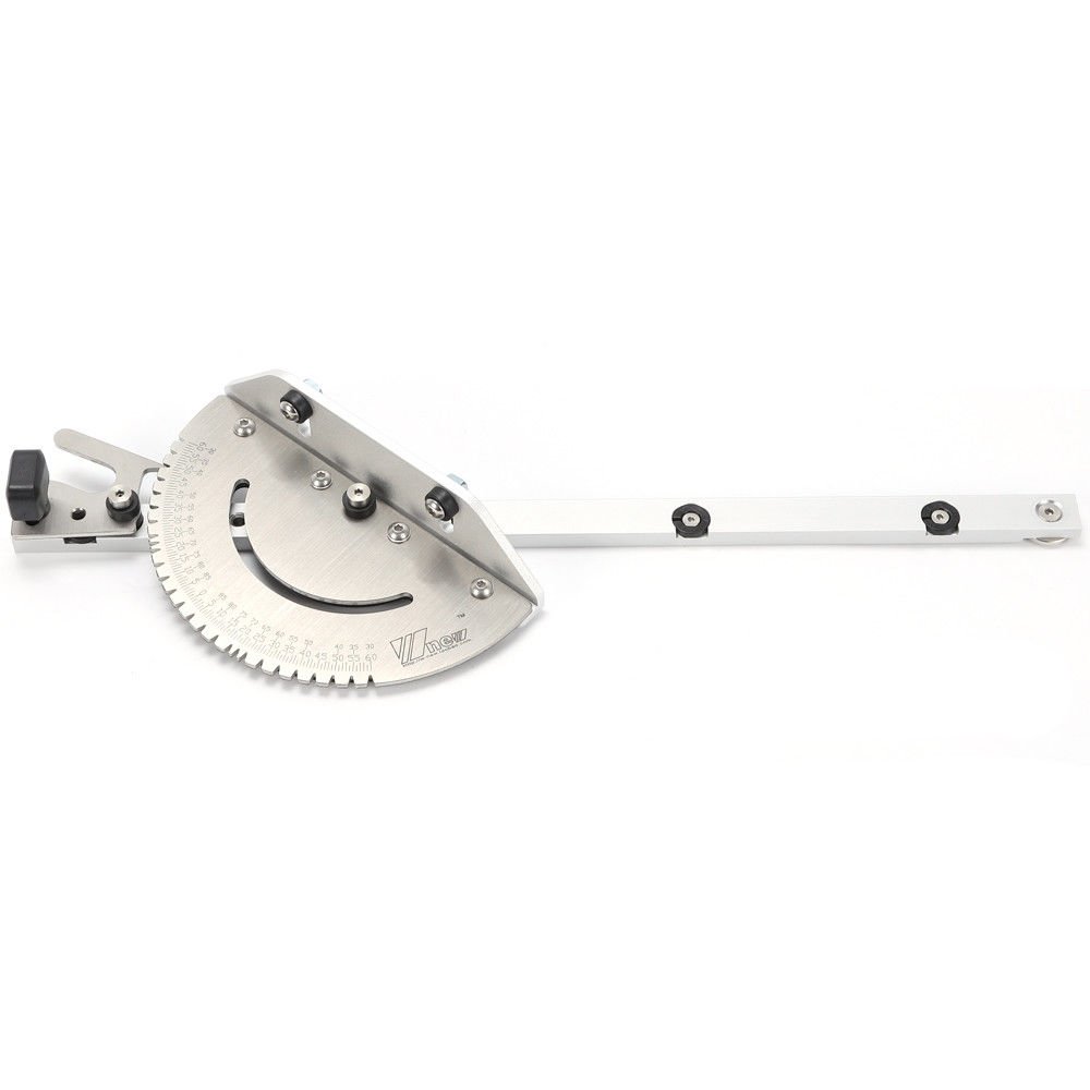Mitra per strumento professionale Flip stop regolabile 450mm Per righello sega/accessori per segare router DHL