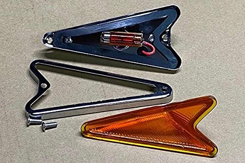 矢印マーカー　デコトラ Amazon.co.jp: レア⇒矢印マーカーランプ 橙色 オレンジ 土台