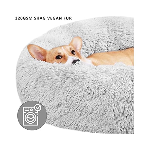 METCHIC Calming Dog Beds Large Dogs, Anxiety Dog Beds Medium Dogs, Dog Cuddler Beds Small Dogs, 30” METCHIC Calming Dog Beds Large Dogs, Anxiety Dog Beds Medium Dogs, Dog Cuddler Beds Small Dogs, 30”