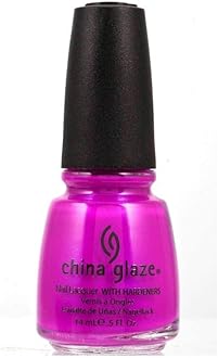 China Glaze Purple Panic Nail Polish Lacquer with Hardeners 14ml