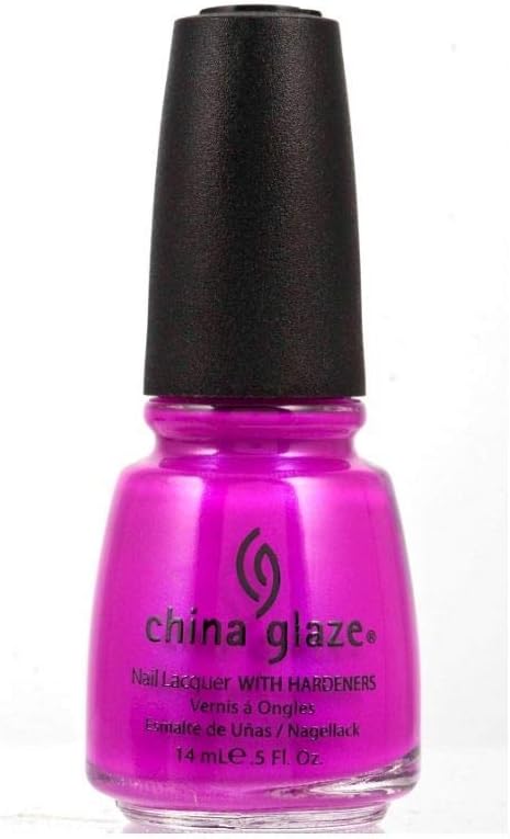 China Glaze Nail Polish, Purple Panic, 0.5 Ounce