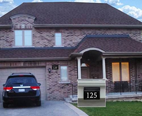 Sight Lights Personalized And Customized Illuminated Led Address Sign, Enlight Style, 14 Inch, Bright White #TOP2