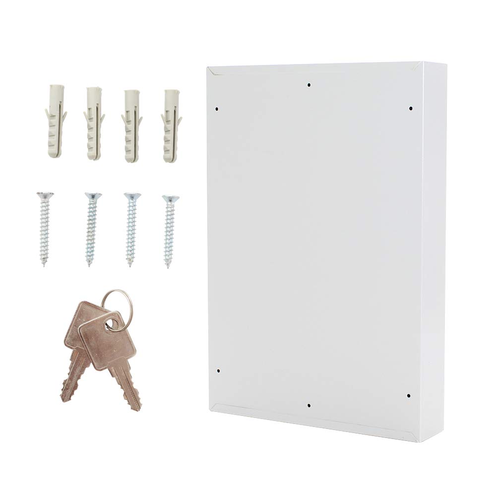 Rottner 1508 S100 Armoire à clés avec Crochets réglables pour 100 clés Gris Clair