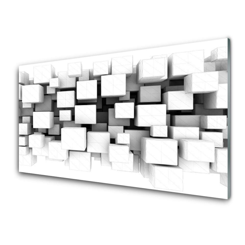 Verre trempé 100x50cm Tulup : fini les tableaux défraîchis en cuisine