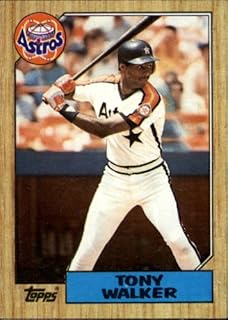 1987 Topps Baseball Card #24 Tony Walker