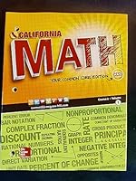 California Math Course 1 Volume 1 0021359148 Book Cover