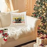 FITIE Funny Racoon Pillow Covers 18x18 Double-Sided, Racoon Gift Throw Pillow Covers for Women, Funny Pillow Covers for Home Living Room Decor
