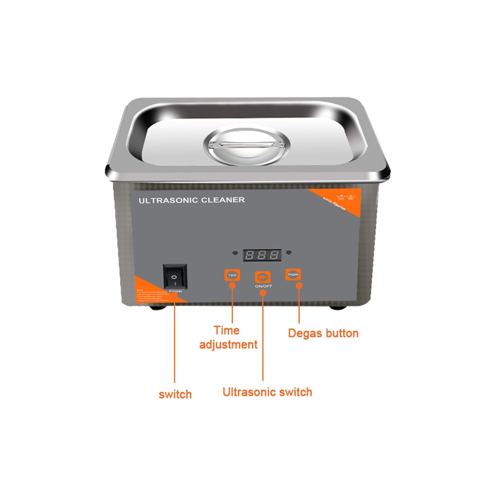 Pulitore ad ultrasuoni 800ml Ultra Cleaner Digital Time 35W Lavaggio Gioielli Collana Occhiali Guarda Pennello Lavatrice Ad Ultrasuoni