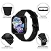 Hamile Bands Compatible for Fitbit Versa 2/Versa/Lite/Special Edition(SE), Slim Narrow Soft Silicone Band Accessories Replacement Wrist Strap Wristbands for Versa Smart Watch, Women Men Girls