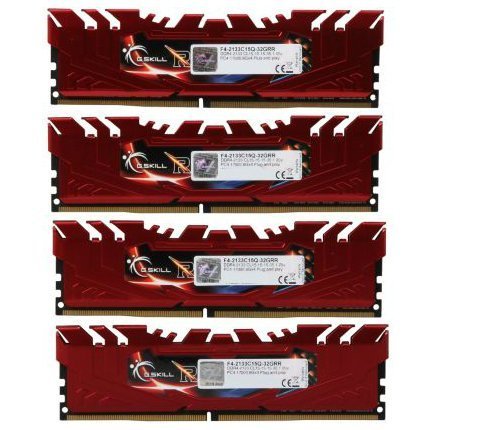 G.SKILL Ripjaws 4 series 32GB (4 x 8GB) 288-Pin DDR4 SDRAM 2133 (PC4-17000) Desktop Memory Model F4-2133C15Q-32GRR by G.SKILL [並