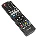 AKB73735801 Remote Control for LG Blu-ray Disc DVD Player in Living Rooms or Rooms, No Programming or Pairing Needed, Replacement Remote Compatible Models BP530 BP330 BPM33 BP540 BPM54 BP735 BP735B