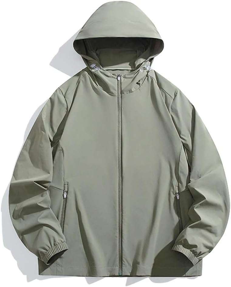 Men's Riding Sports Breathable Waterproof Trenchcoats Skin Ice Sunscreen Jacket