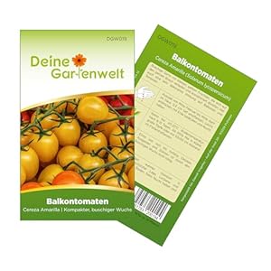 Deine Gartenwelt Balkontomaten Cereza Amarilla Samen