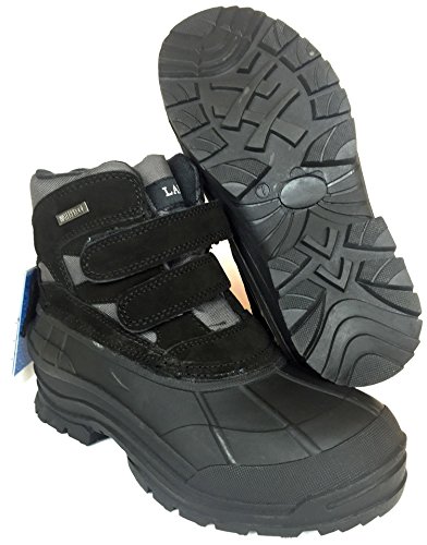 LABO 6" DUCK MEN SNOW BOOT BLACK COLOR SIZE 105A-