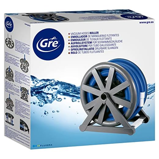 Gre 90165 - Enrollador De Mangueras Flotantes De Hasta 15 M
