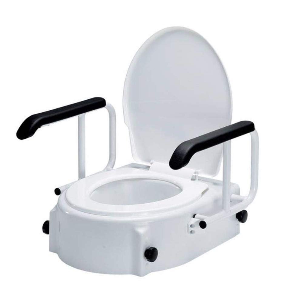 Buy Minace Adjustable Toilet Safety Rails Raised Toilet Seat With Arms