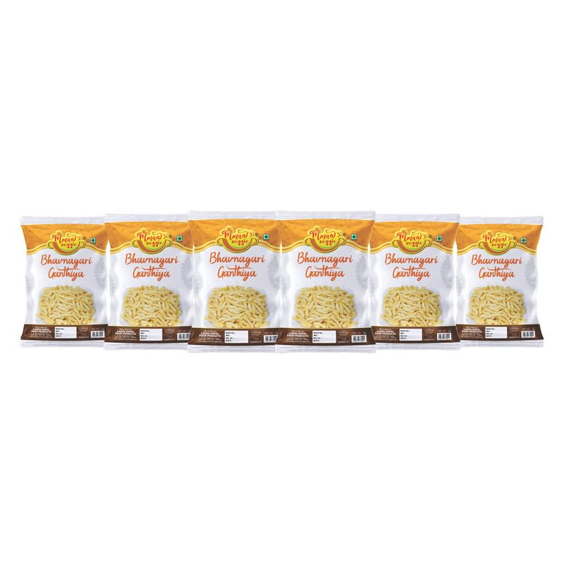Mmaas Veggie Classic Rajkot Bhavnagari Ganthiya Gujarati Gathiya | Organic whole Spices | Fried in Cold Pressed Groundnut Oil Organic Namkeen | Healthy Indian Snacks No Preservatives-1Kg*6Pack (B0CHVQDVPJ) Amazon Price History, Amazon Price Tracker