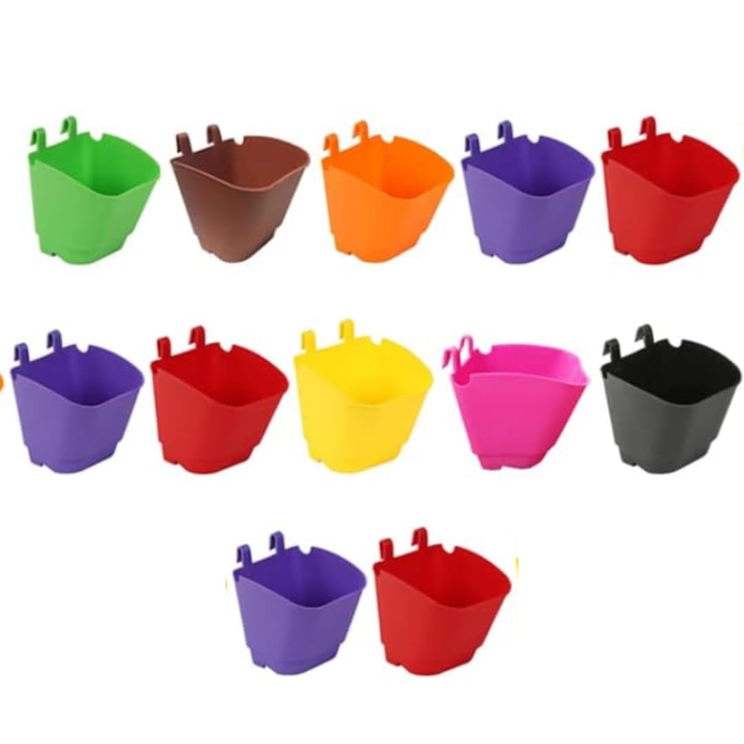See full amazon price history chart for CAPPL 12 Plastic Vertical Garden - Wall Hanging Pot (5 Inch, Multicolor) CAPPL 12 Plastic Vertical Garden - Wall Hanging Pot (5 Inch, Multicolor) (B07JYML4Q8) Amazon Price History, Amazon Price Tracker
