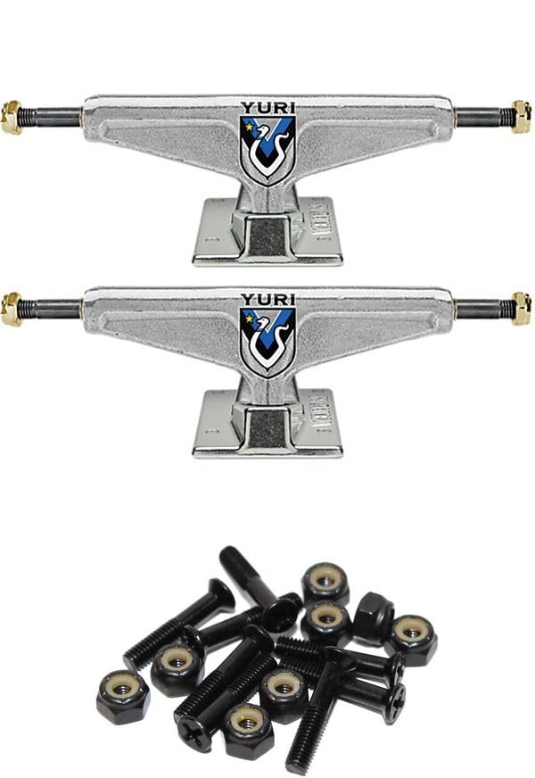 Venture Trucks Yuri Facchini V-Hollow Polished Skateboard Trucks - 5.2