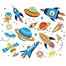 Super Space Explorer Decorative Peel & Stick Wall Art Sticker Decals