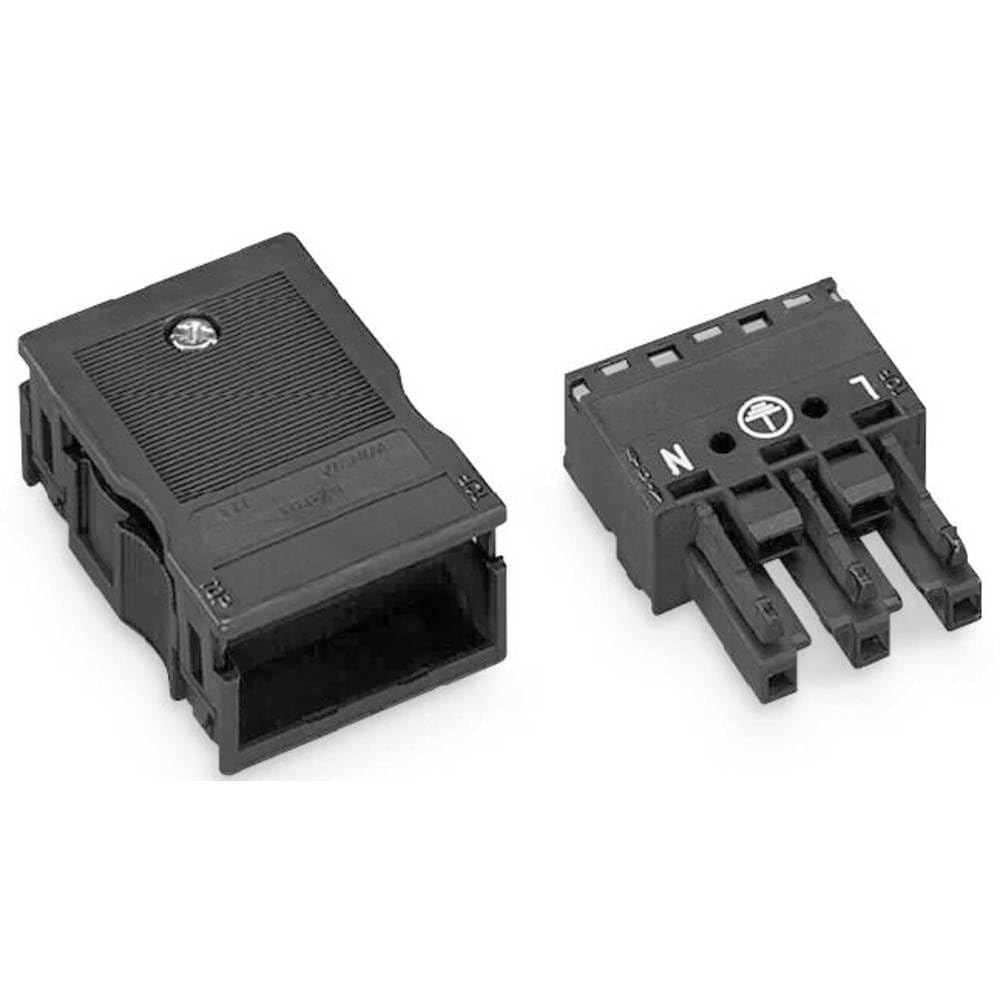 Wago 770-103 3P Nero morsettiera - Electrical terminal block
