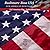 American Flags for Outside 3x5 | American Flag | 100% Made in USA Flags - US Flag 3x5 American Flag Heavy Duty Outdoor with Embroidered Stars and Sewn Stripes | Flag for Outside - FMAA Certified