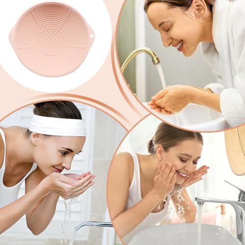 Bol facial récipient pour le visage bain : bac silicone pliable réutilisable maison - 5