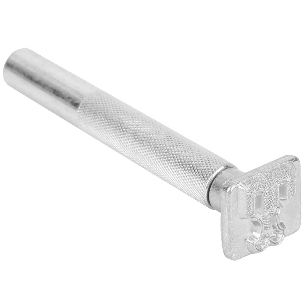 Strumento per Timbrare Pelle 26 Pezzi Lettere Maiuscole A Z 3/4 Pollici Zinco, Set Completo con Maniglia, Impronte Precise per Personalizzare Cinture Borse Artigianato in Pelle