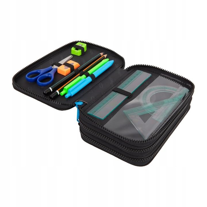 Coolpack Jumper 3 Sunny Day F067663 Pencil Case Multi-Coloured, Pattern 14, 20 x 12.5 x 6 cm, pencil case - Image 2