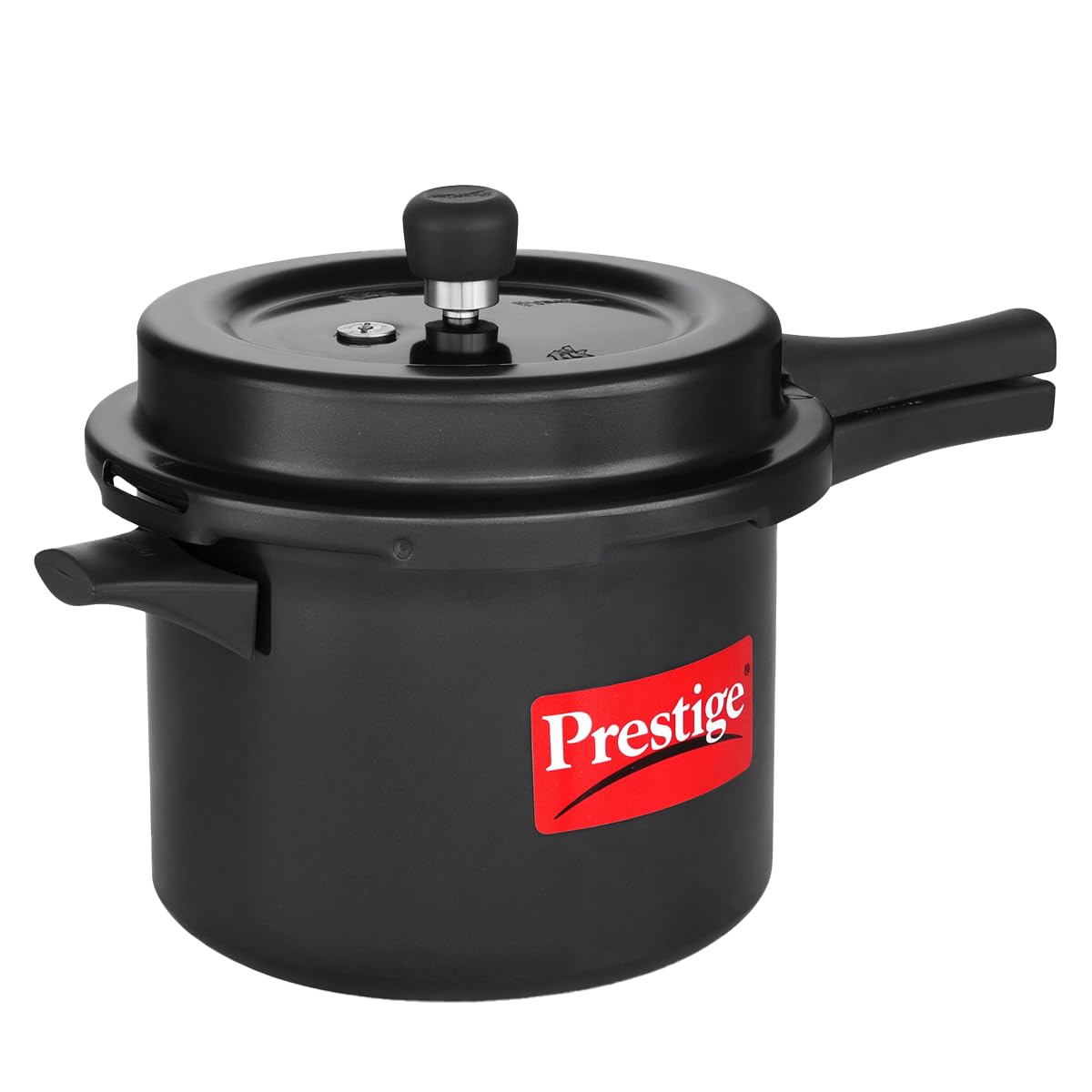 5 Litre Hard Anodised Popular Svachh Outerlid Pressure Cooker|Deep Lid for spillage Control|Gas compatible|Gasket Release System|Metallic Safety Plug|5 years warranty|ISI Certified
