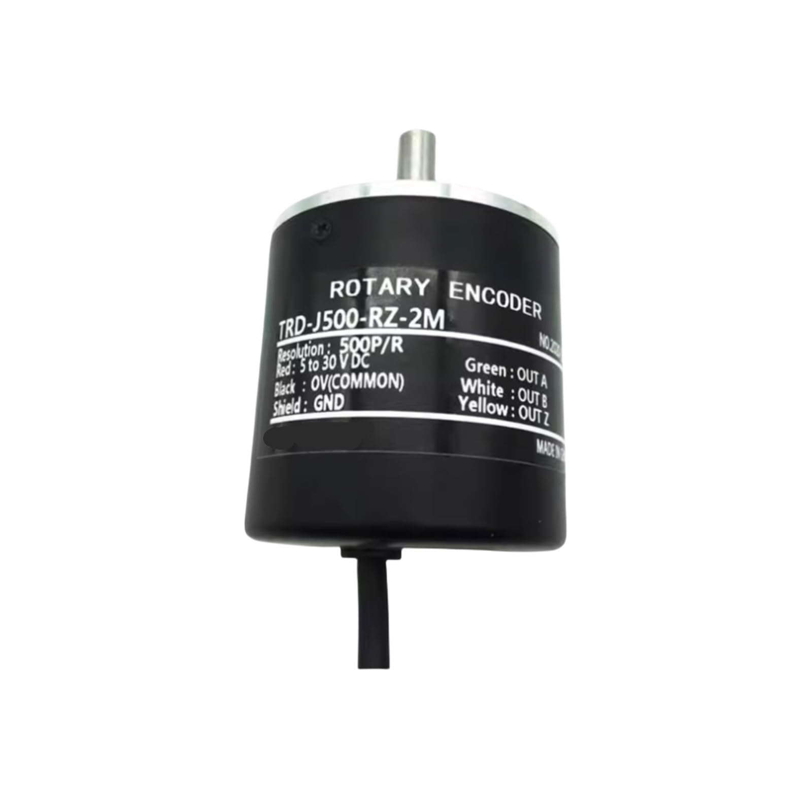 Encodeur TRD-J500-RZ-2M avec arbre solide 8mm haute tolérance 4.75-30vdc