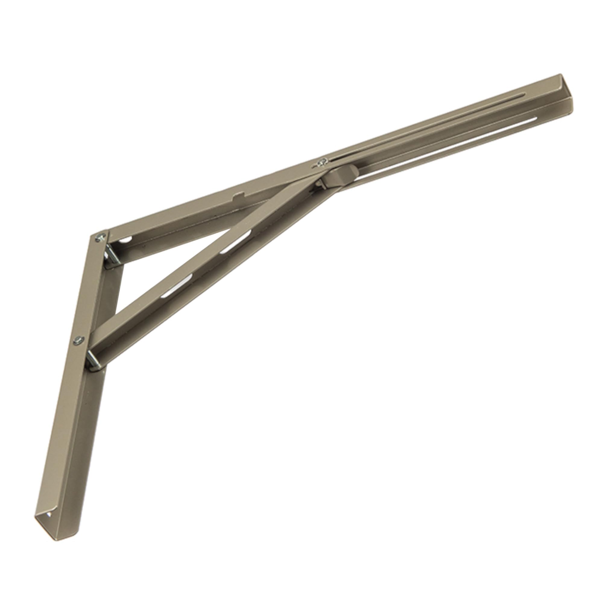 Équerre pliante murale 400 mm rabattable pour table d'appoint gain de place