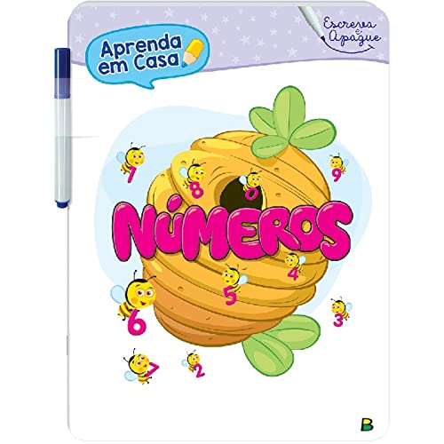 Kit Aprenda em Casa - Escreva e Apague | 05 Livros