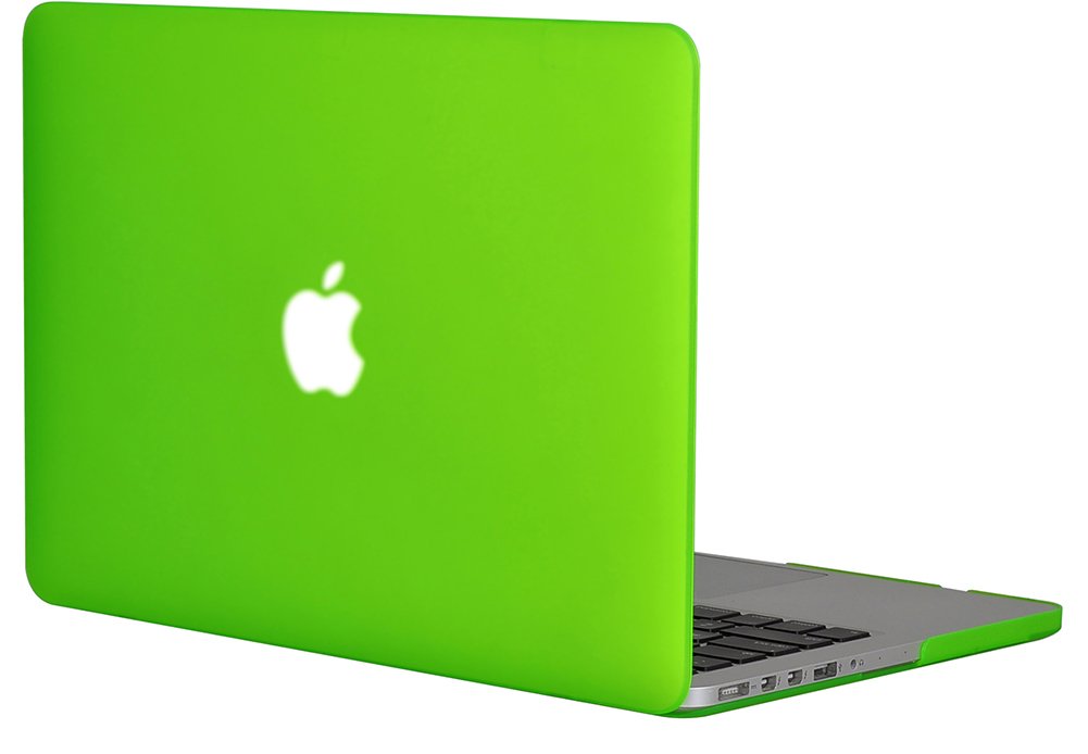 Topideal – 13.3-Inch Hard Cover for Apple MacBook Pro with Retina Display, Matt Frosted (Model A1425/A1502) Deep Green