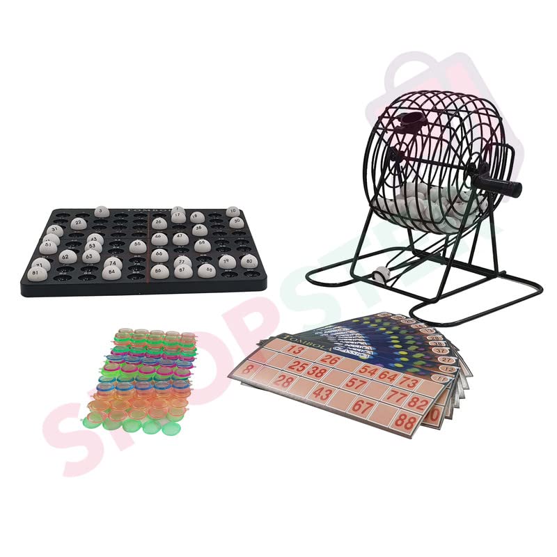 Buy Shopster Tambola Housie Game Indoor Family Set Bingo Tombola Deluxe