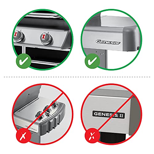 Weber Barras Flavorizer™de Acero inoxidable, apto