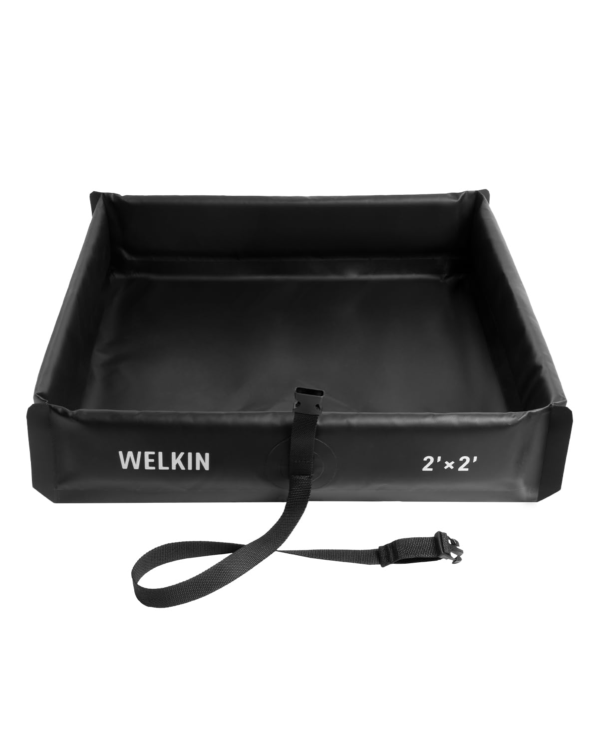 WELKIN Berma de contención de derrames, perfecto para pequeñas transferencias de líquidos, almacenamiento de latas de pintura, áreas de cambio de aceite, piezas de motor,