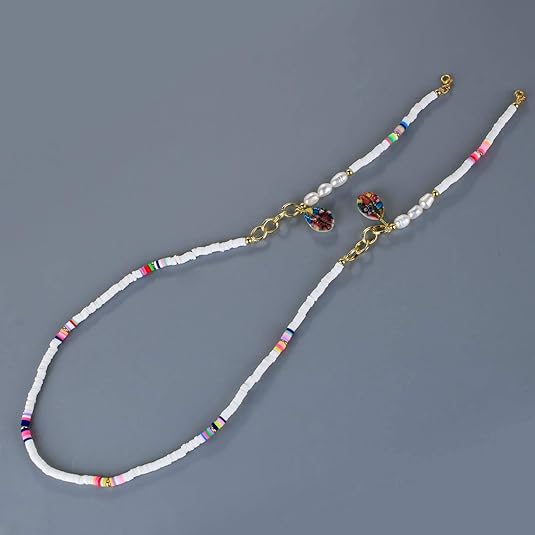 Chaîne De Lunettes Bohème Perles Et Glands – Accessoire Tendance Pour Femmes !