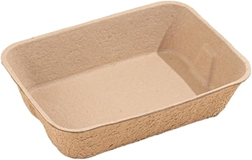 Miniatura 7 de Gatos abiertos desechables de alta cara para evitar fugas de arena para gatos de interior, cachorros, animales pequeños, S