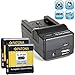 Produktbild PATONA Ladegerät 4in1 und 2x Akku - Ersatz für Akku Sony NP-BN1 - Kfz. Adapter, Netzstecker, Micro-USB Eingang