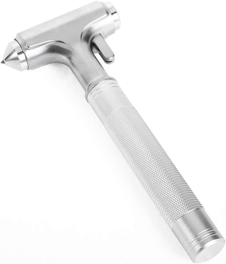 MOTORBUDDY Car Safety Hammer, Fireproof Metal Emergency
