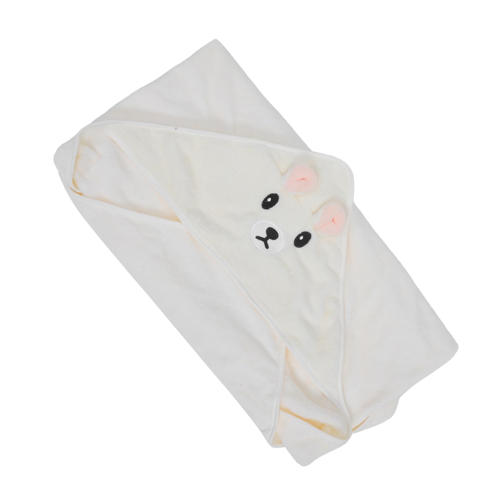 TOYANDONA 3stücke Hooded Towel Set Weiche Atmungsaktive Badetücher Mit Cartoon-Design Geeignet Für Neugeborene Bis Jahr Praktische Verwendung Als Waschlappen Und Decke Zufällige Farben