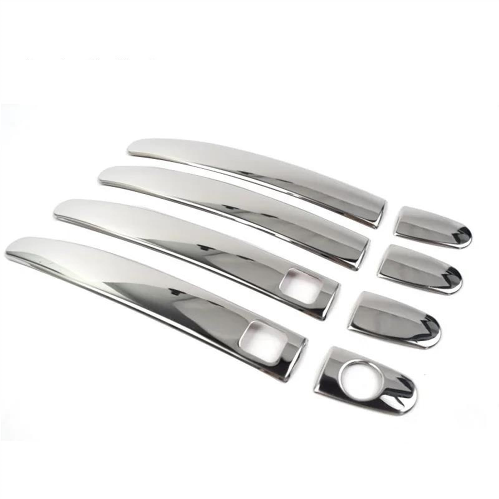 Csspdm C Sspdm Hrome Stainless Door Handle Over Trim Molding Styling Ap Bezel For Toyota For Orolla 2009-2013(C)