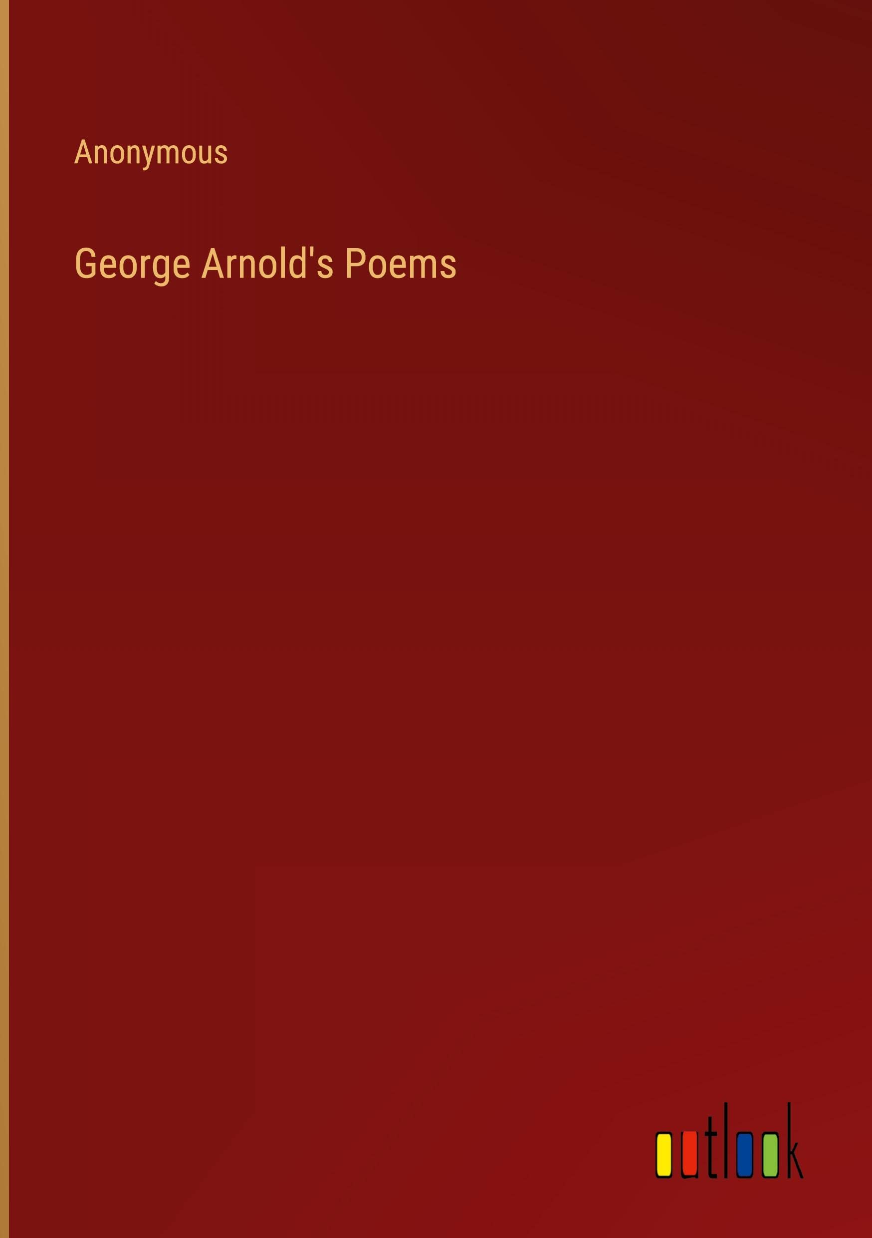George Arnold's Poems