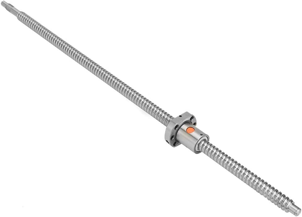 Generic Ball Screw, SFU1605 600mm Ball Screw with BK12 BF12 End Supports and Balls Set Screw 6.35x10mm Coupler