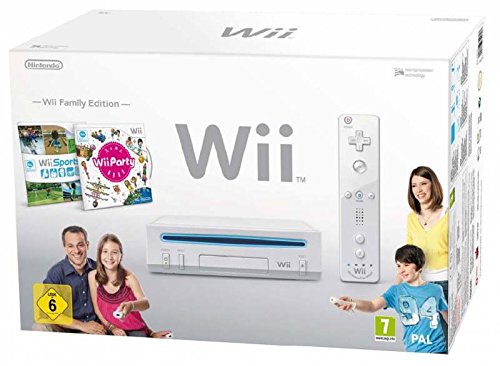 Nintendo Wii Family Edition   videoconsolas (Wii, Color blanco, 802.11b, 802.11g, IBM PowerPC, SD, Gamepad)