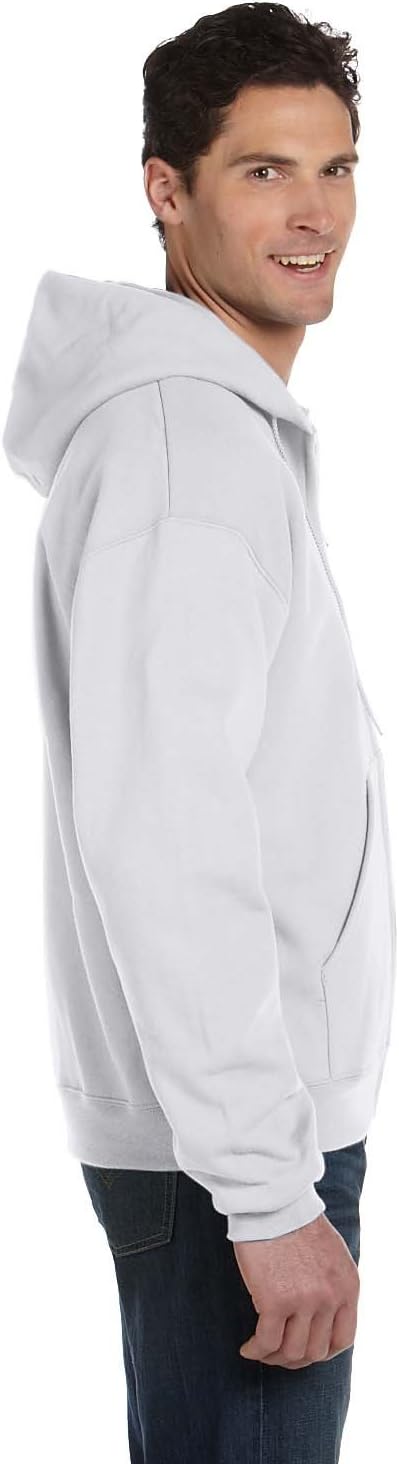 Champion Men's M Full Zip Large Silver Grey