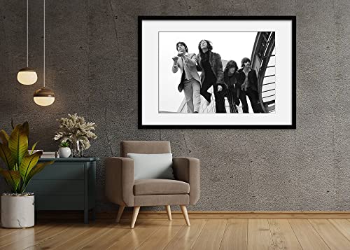 Le cadeau des Beatles – L’impression des Beatles – Le single des Beatles Hey Jude – Cadre de galerie | A2 (59.4×41.9cm… - Les Beatles, Paul McCartney, John Lennon, RIngo Starr, George Harrison Le cadeau des Beatles - L'impression des Beatles - Le single des Beatles Hey Jude - Cadre de galerie | A2 (59.4x41.9cm… – Image 6
