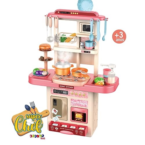 Replay Kids Cozinha Infantil Super Chef com Som e Efeito - ReplayKids, Multicor